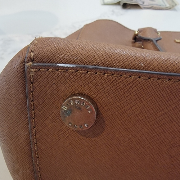 Michael Kors Tan Satchel Bag - Picture 16 of 16